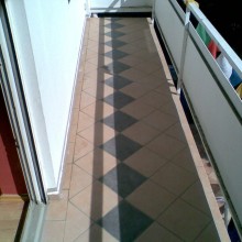 Fliesenlegung Balkon